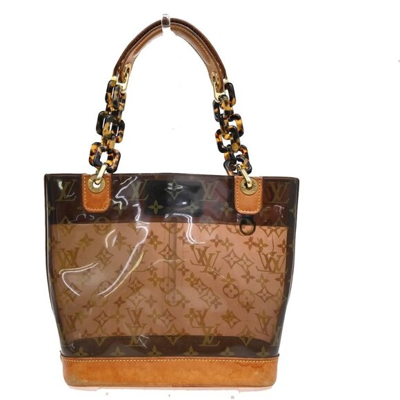 LOUIS VUITTON Cabas Ambre PM Chain Shoulder Bag Monogram - Picture 1 of 15